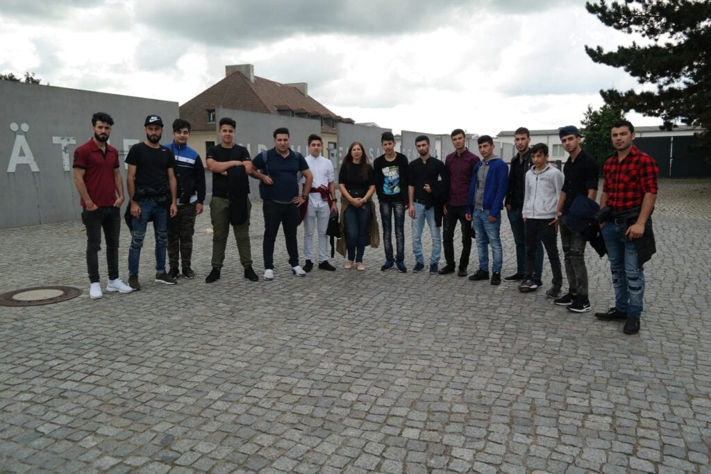 Gruppenfoto zusammen