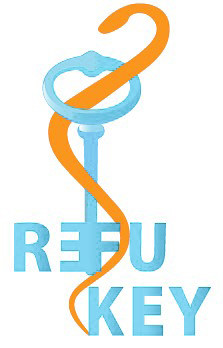 logo refukey final klein farbe2