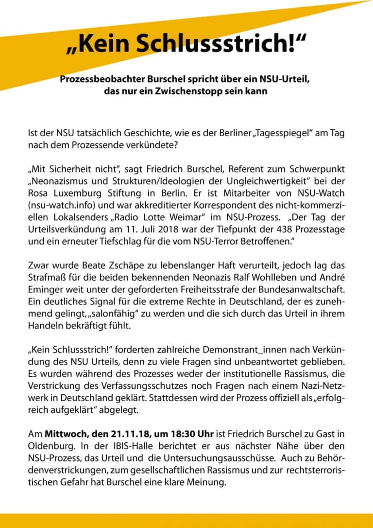 Archiv 4 Kein Schlussstrich