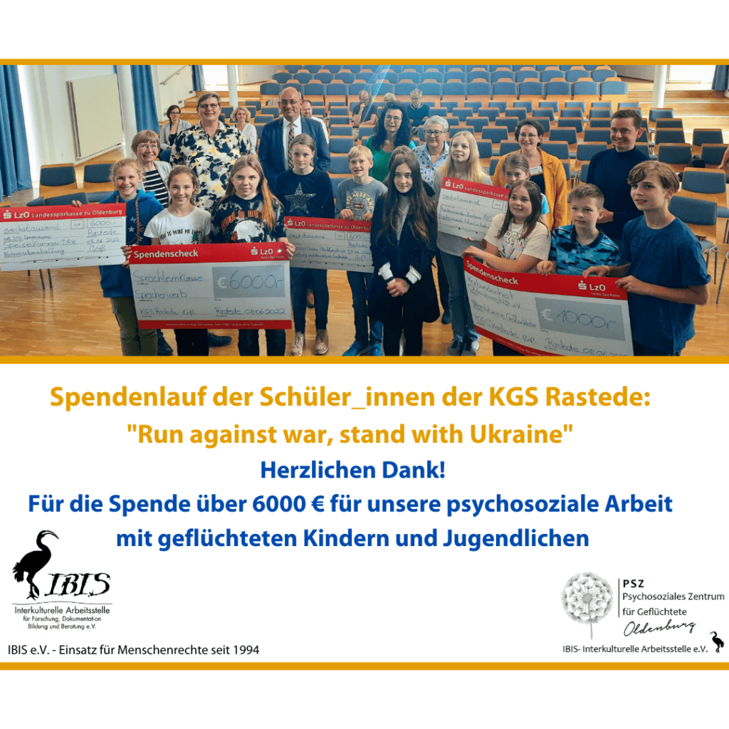 Post Spende KGS Rastede Facebook Beitrag Instagram Post