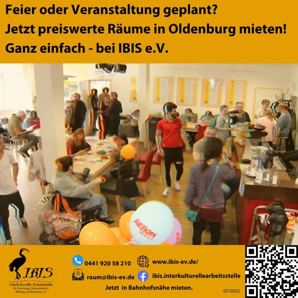 Mieten Sie die Räume bei IBIS e.V. 9 IG Raumvermietung