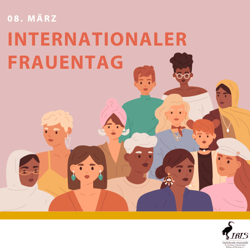IBIS e.V. mit Infotisch beim Weltfrauentag 7 1 1