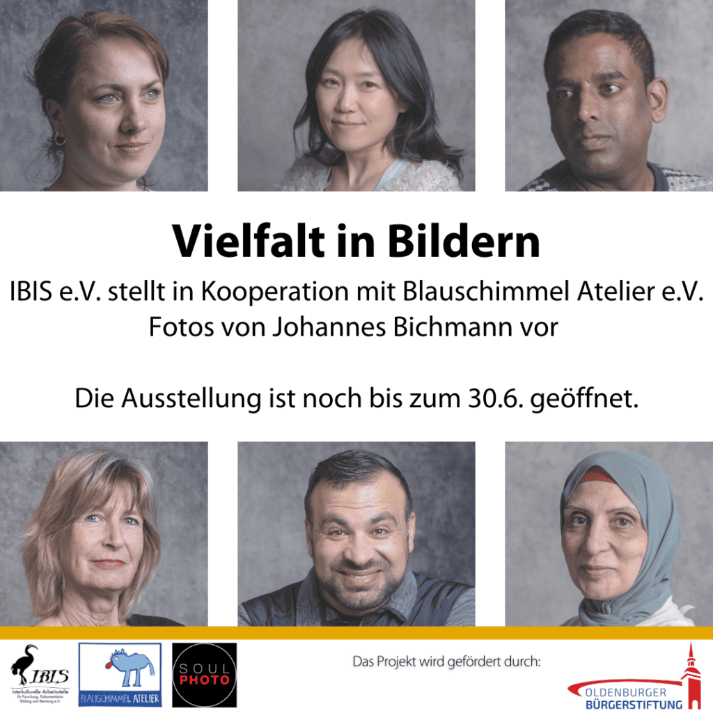 Fotoausstellung „Vielfalt in Bildern“ in der Klävemannstraße zu sehen 8 SoMe Beitrag Einladung Vielfalt in Bildern