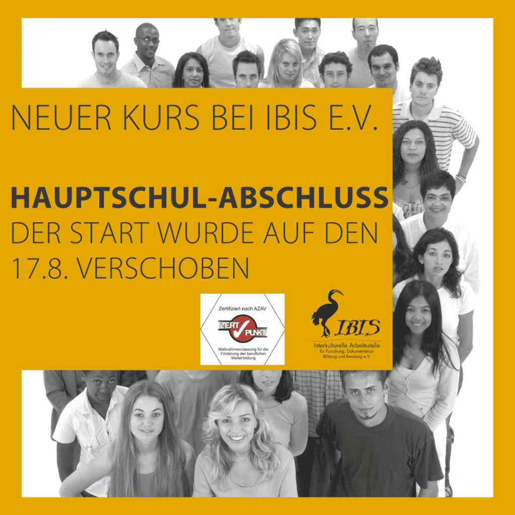 Kopie von Hauptschulabschlusskurs