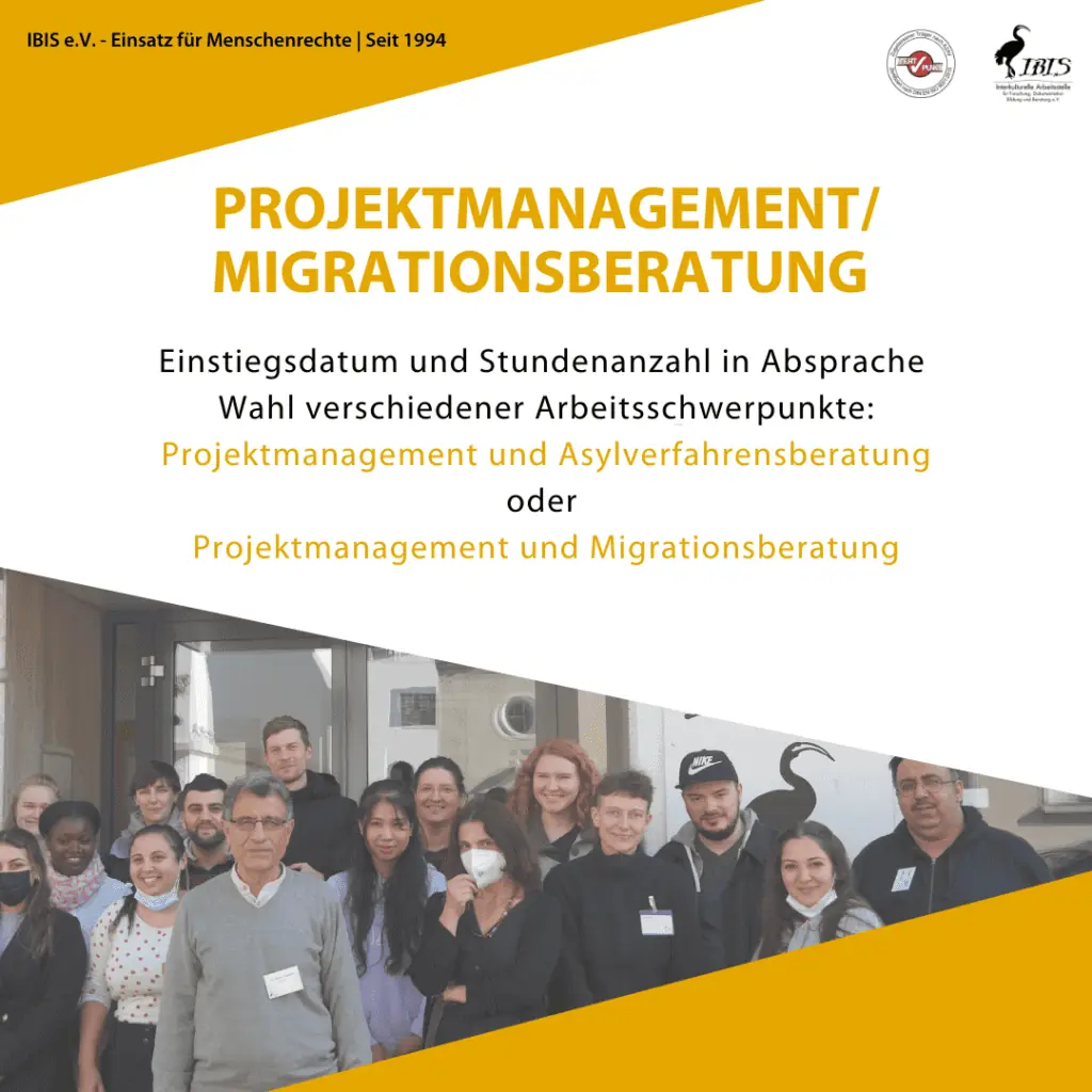 Projektmanagement Migrationsberatung