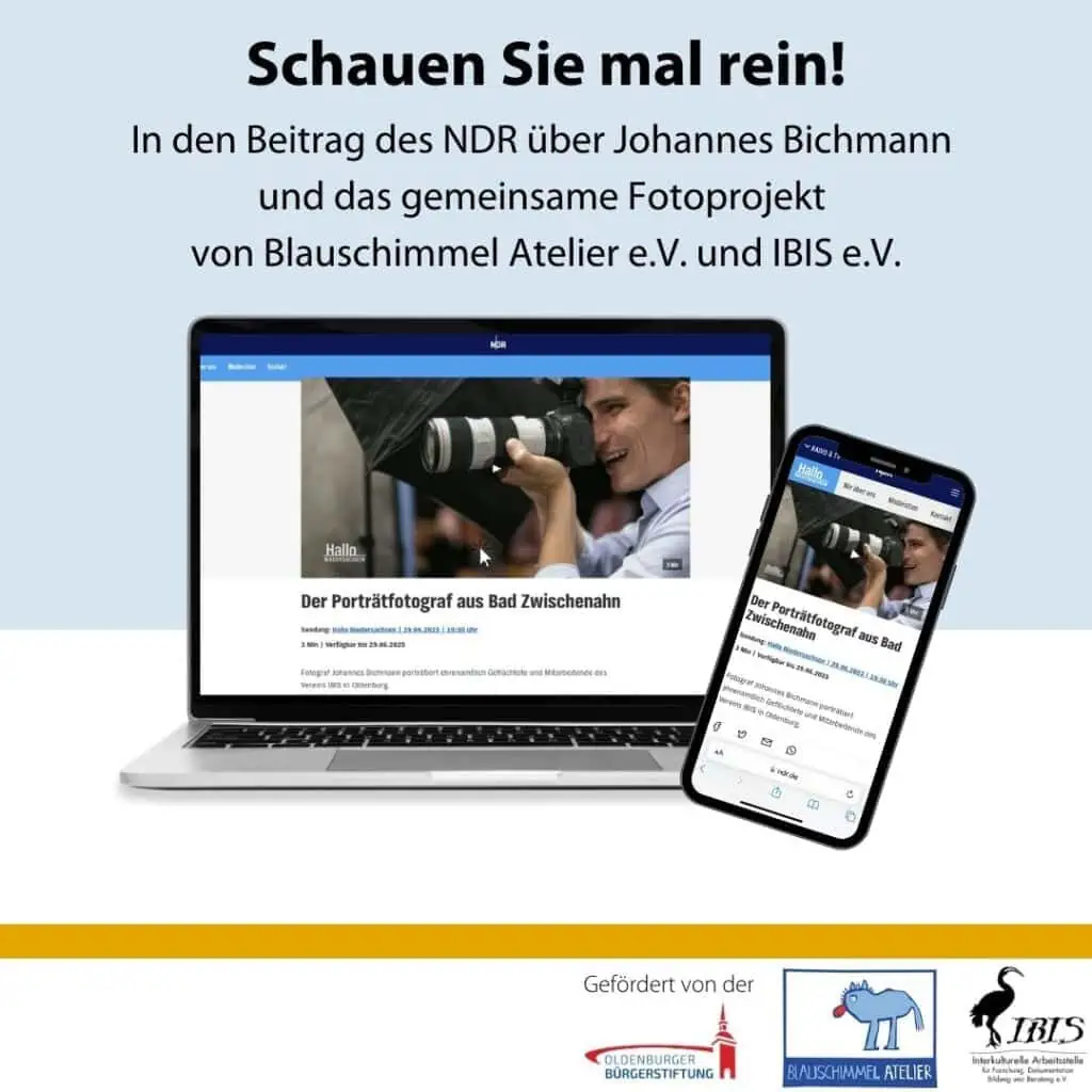 SoMe Beitrag Der Portraetfotograf aus Bad Zwischenahn von Hallo Niedersachsen 1