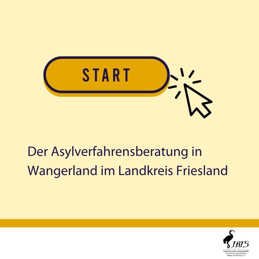 Start der Asylverfahrensberatung in Wangerland im Landkreis Friesland