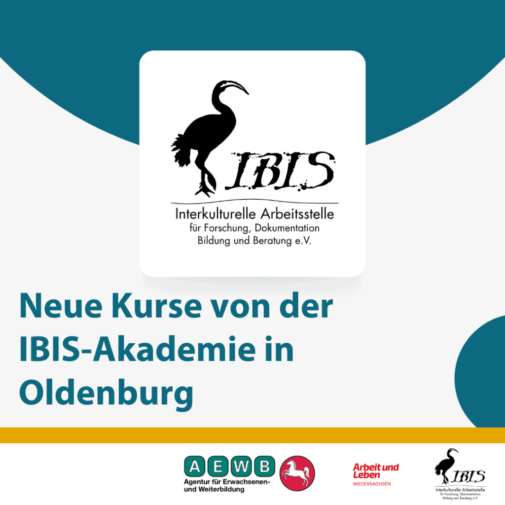 Neue Kurse von der IBIS-Akademie in Oldenburg 1 Newsletter Beitraege 15.9