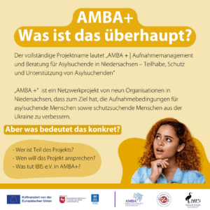 Was ist das Projekt AMBA+ und welche Aufgaben übernimmt IBIS e.V.