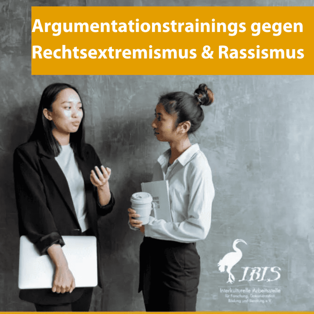 Ende der Argumentationstrainings gegen Rechtsextremismus und Rassismus 1 Argumentieren gegen Rechtsextremismus und Rassismus
