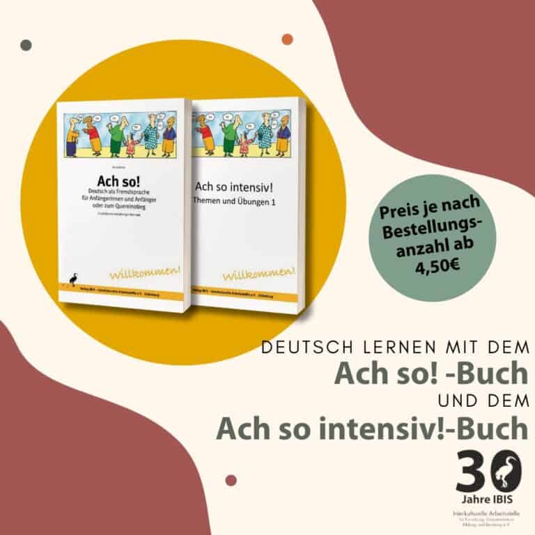 Deutsch lernen mit dem Achso-Buch