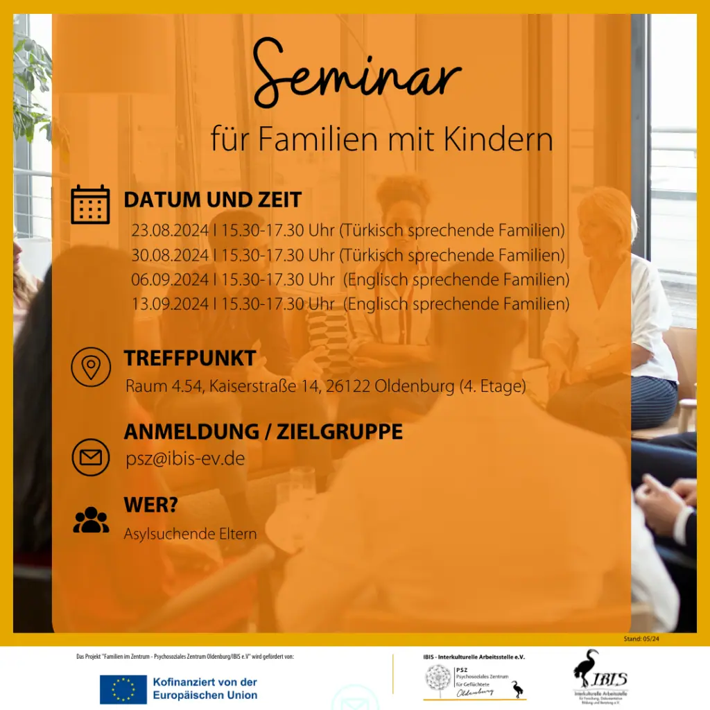 Seminar für Familien