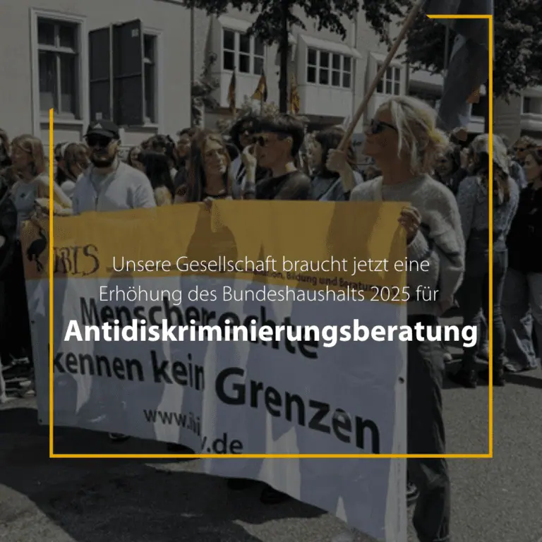 Kürzungen Bundeshaushalt Antidiskriminierungsberatung