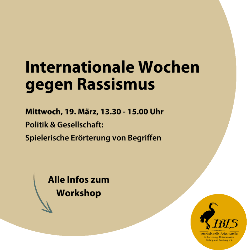 Internationale Wochen gegen Rassismus: Workshop am 19.03.2025 7 1