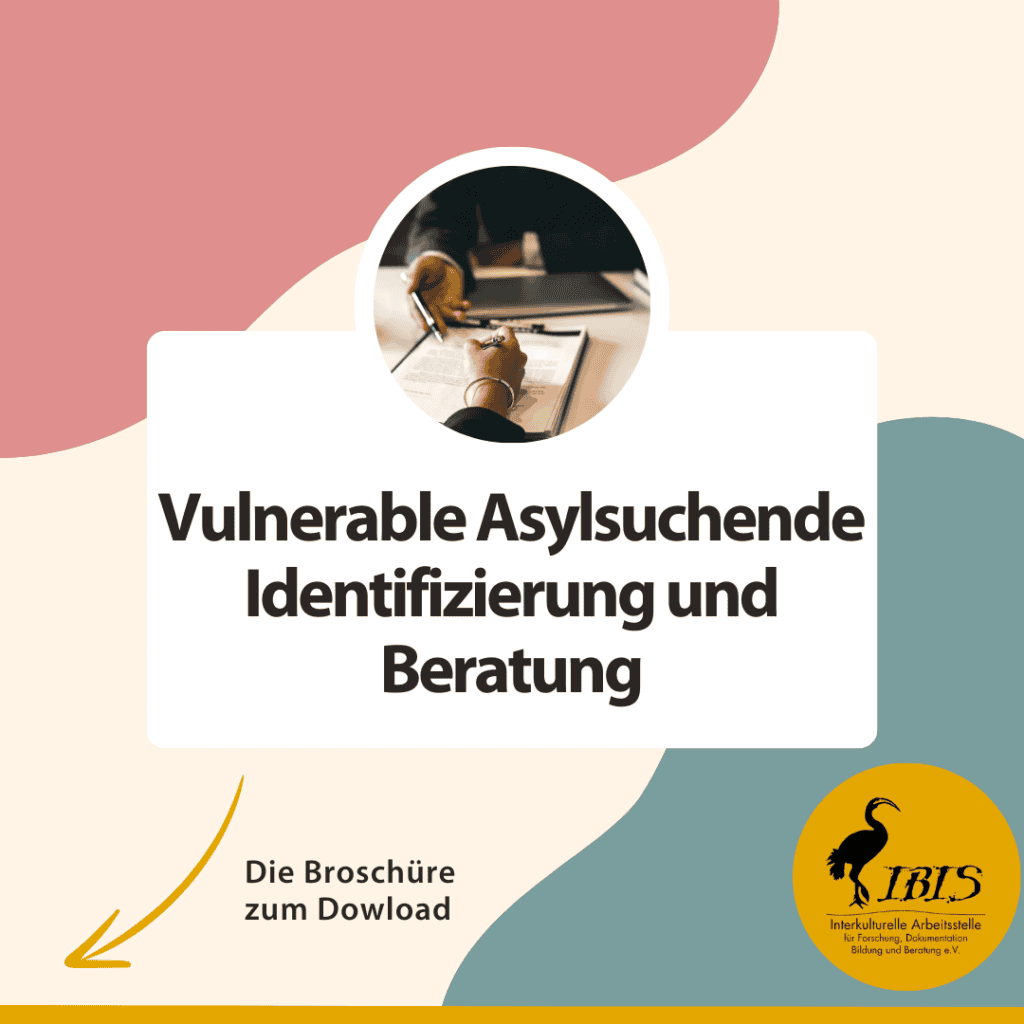 Manual für Fachkräfte: Vulnerable Asylsuchende - Identifizierung und Beratung 2 Broschüre AMBA+ Aktuelles