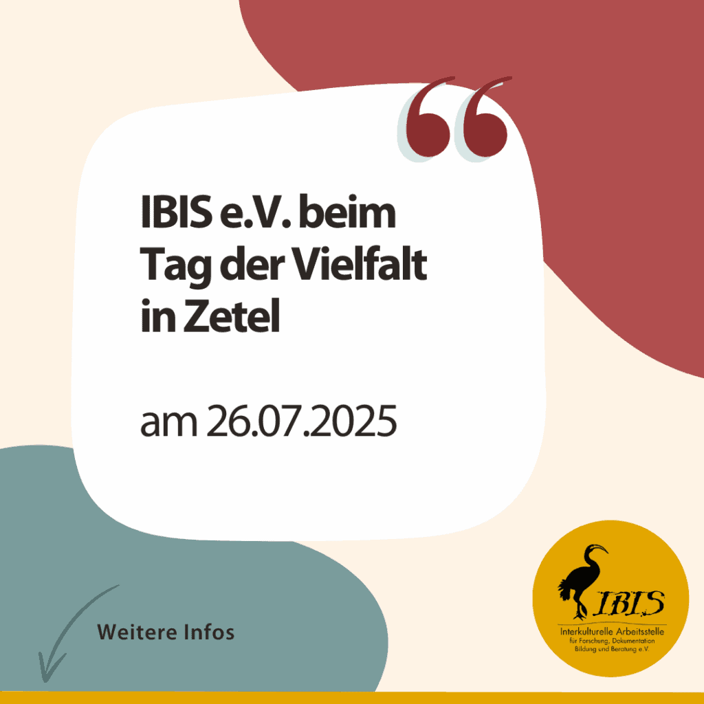IBIS e.V. beim Tag der Vielfalt in Zetel am 26.07.2025 3 Aktuelles Beitrag Tag der Vielfalt Zetel