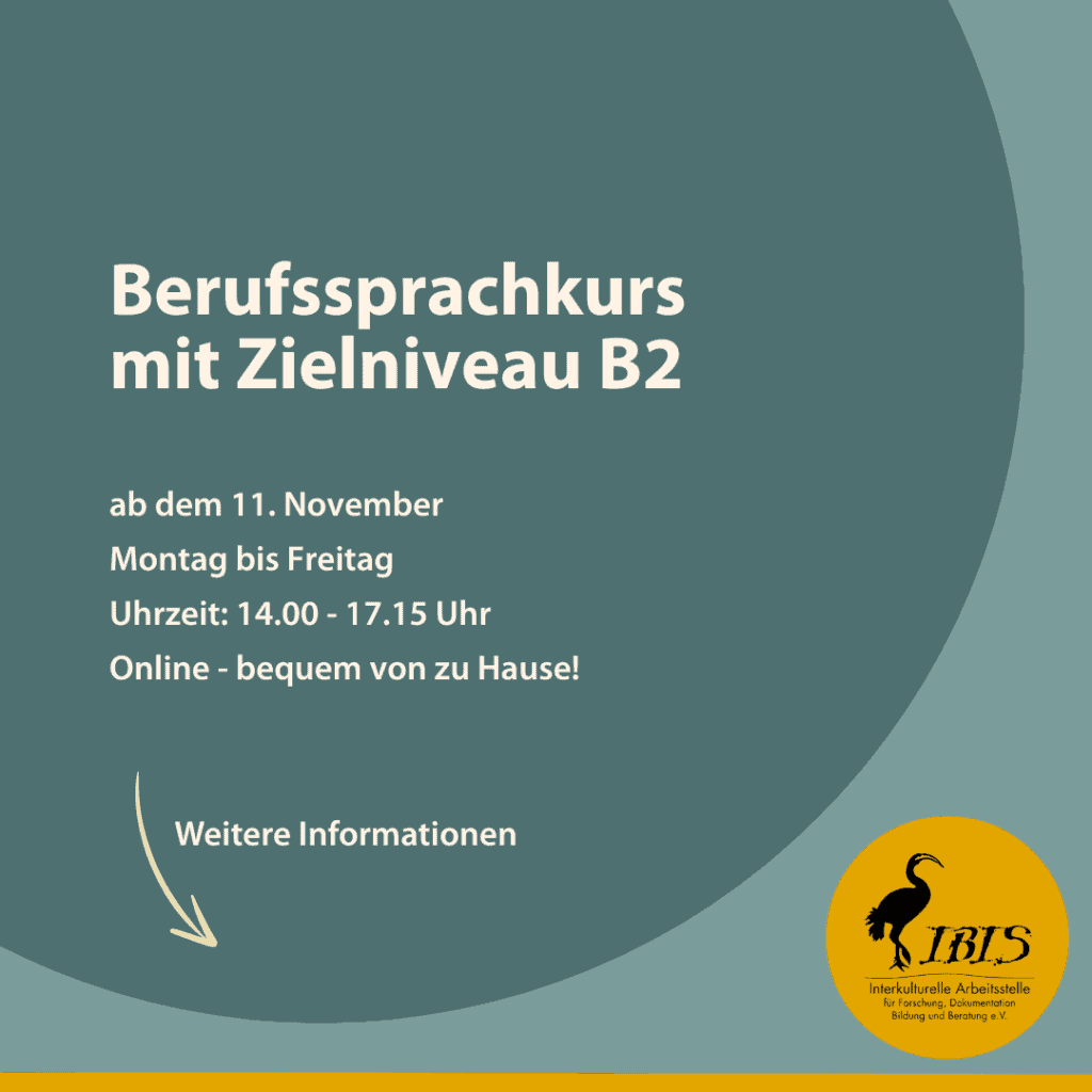 Aktuelles Berufssprachkurse B2 2