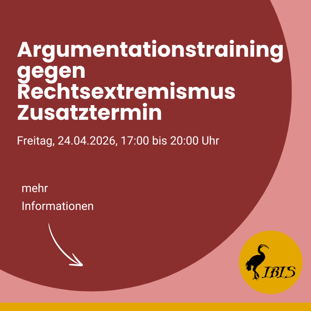 Argumentationstraining gegen Rechtsextremismus