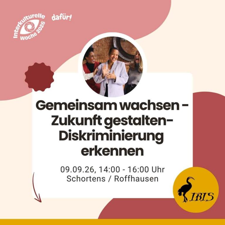 Gemeinsam wachsen Zukunft gestalten Diskriminierung erkennen
