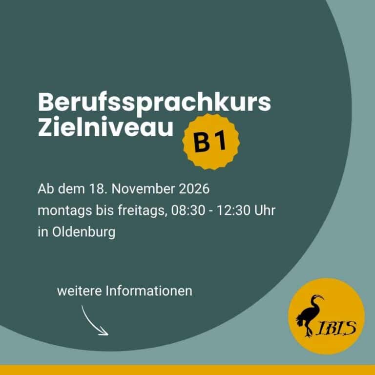 Aktuelles B1 Berufssprachkurs